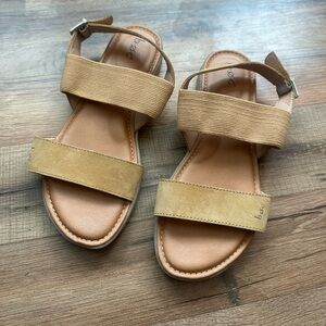 b.o.c. Tan - Beige Strap Sandals for Women